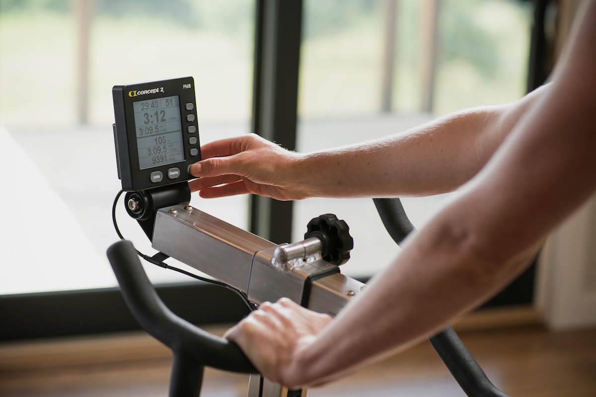 Ruder Fahrrad Ergometer
